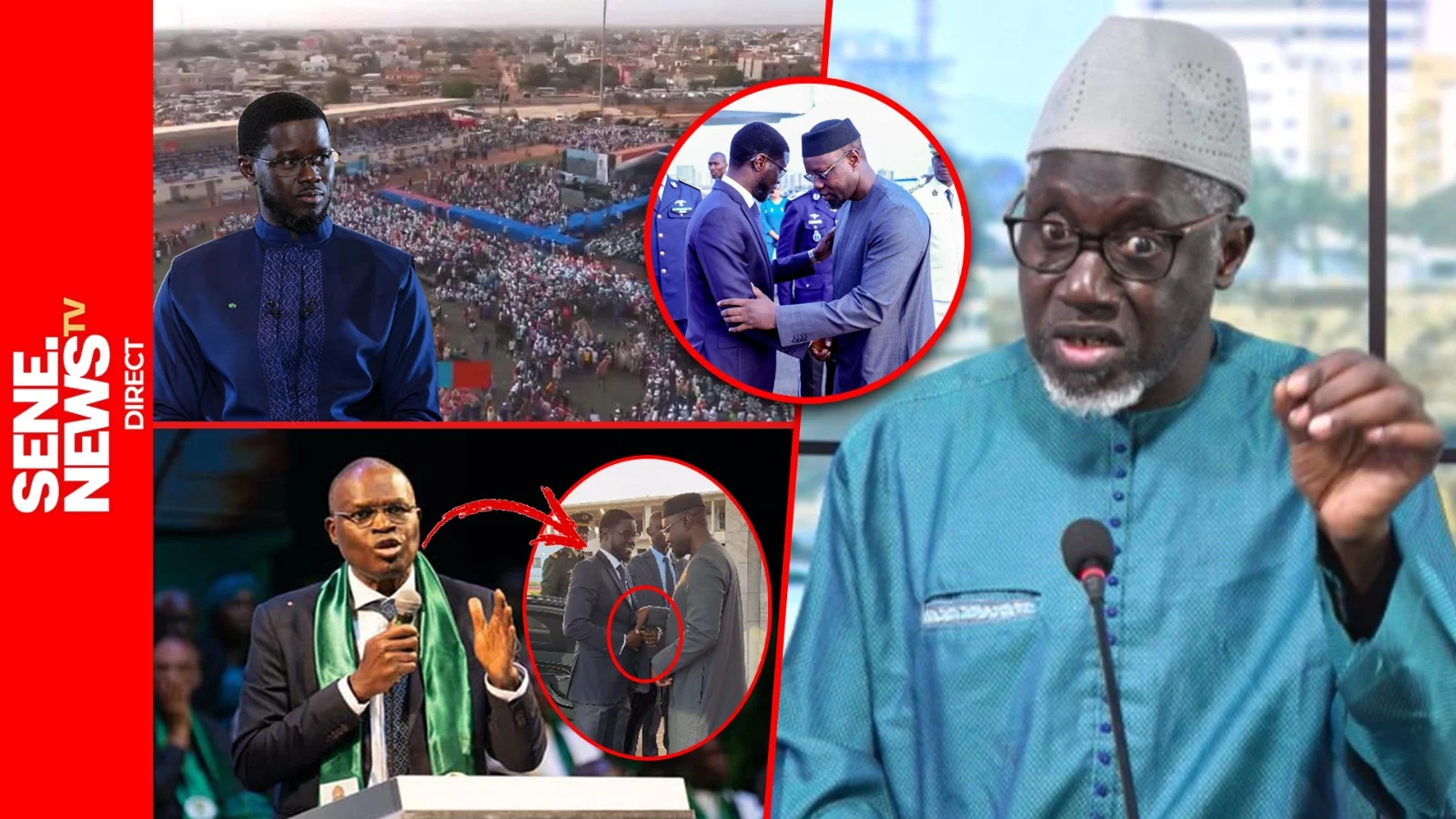 Sénégal political landscape: Pastef, youth council, ministers, Sonko, Faye