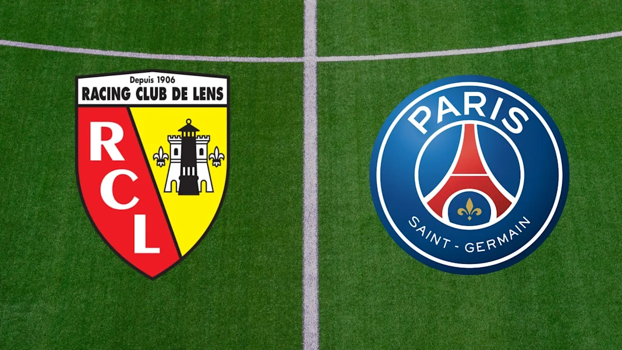 RC Lens vs PSG match at Stade Bollaert