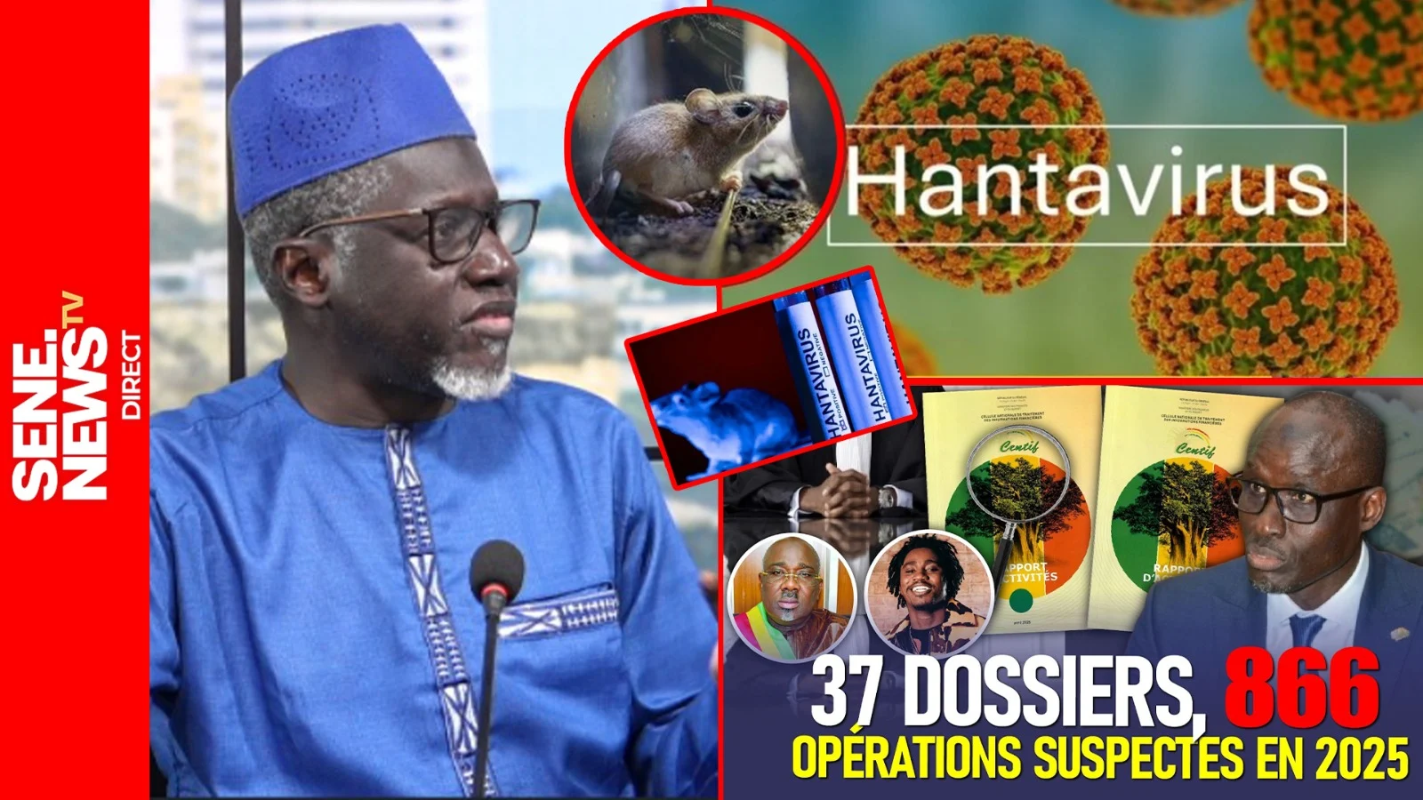 Sénégal facing hantavirus outbreak amid rising debt crisis