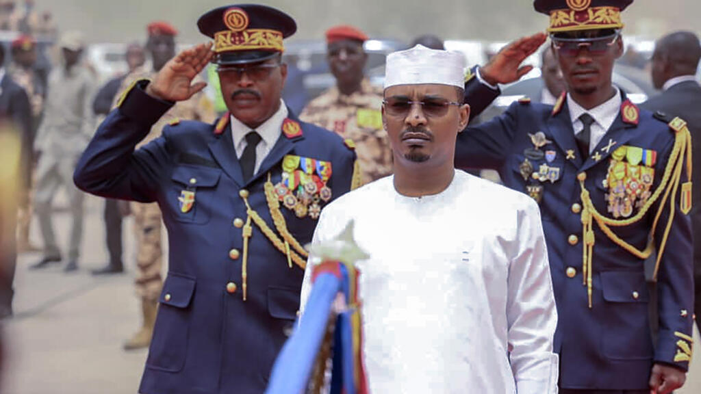 Chadian President Mahamat Idriss Deby Itno in May 2024 in N'Djamena (illustrative image)