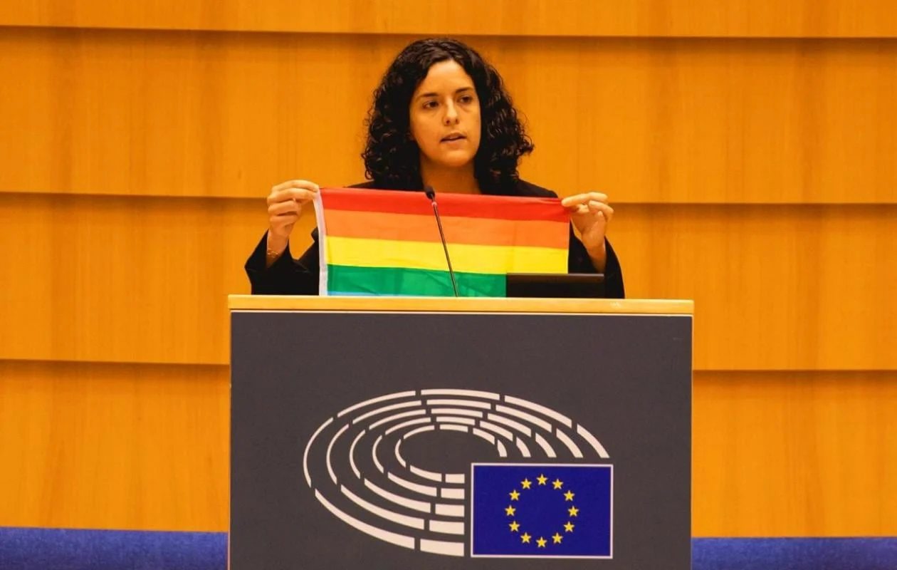 Manon Aubry speaking out against anti-LGBTQ+ persecution in Senegal