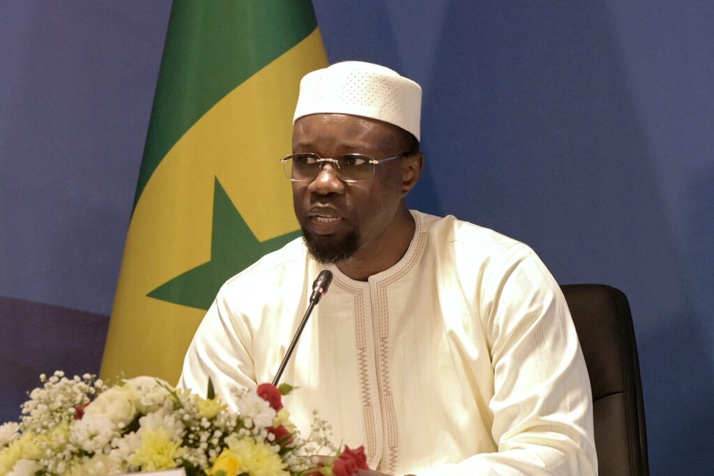 Senegalese Prime Minister Ousmane Sonko