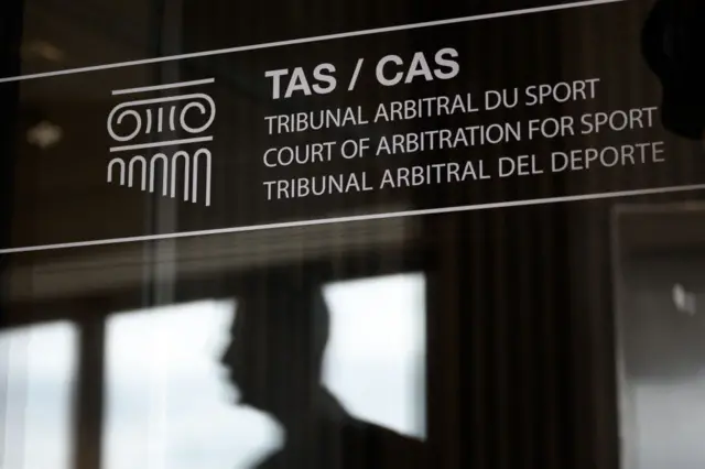 front view of the court of arbitration for sport