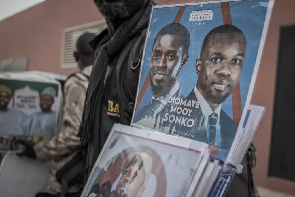 Political leaders Ousmane Sonko and Bassirou Diomaye Faye
