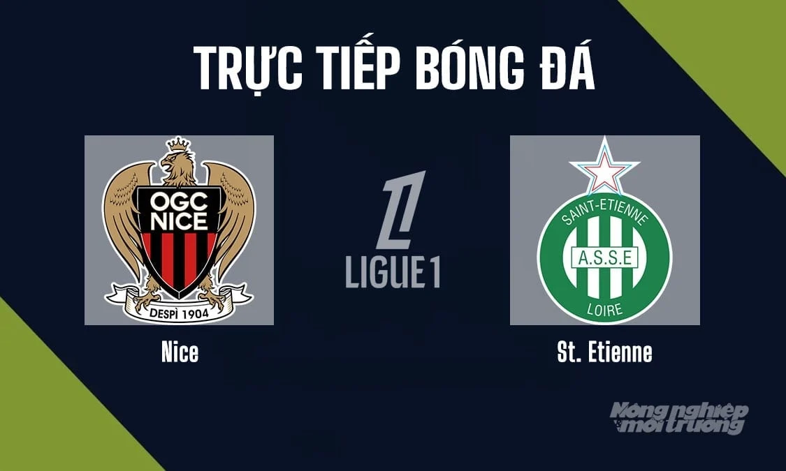 Live coverage of the Ligue 1 (French top division) 2026/27 match between Nice and Saint-Étienne on May 30, 2026