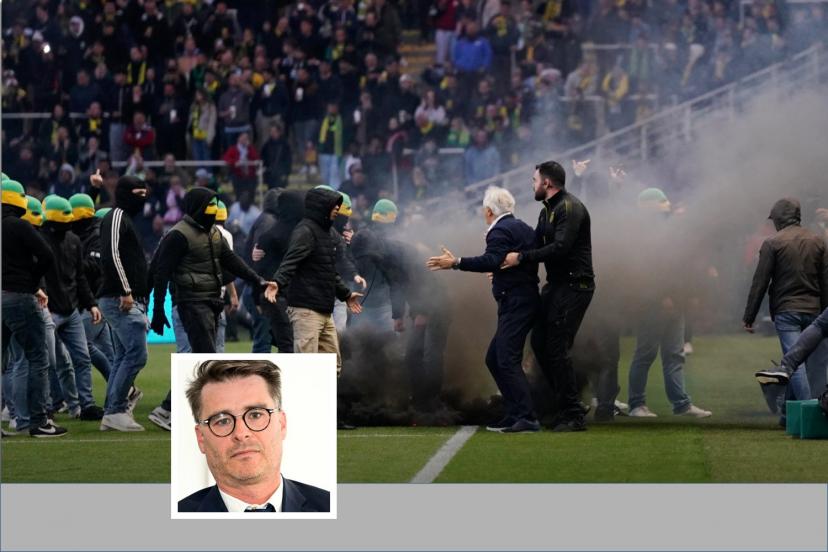 On May 17, after Nantes supporters invaded the pitch, the Nantes-Toulouse match was halted in the 22nd minute.