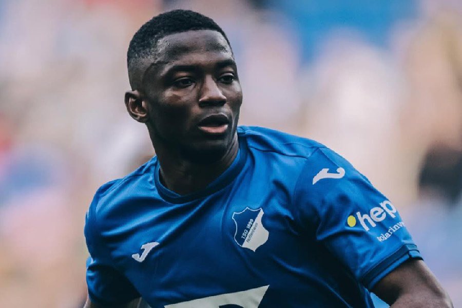 Bazoumana Touré on the pitch