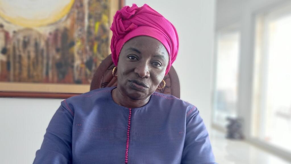 Aminata Touré at her home in Dakar on September 29, 2022
