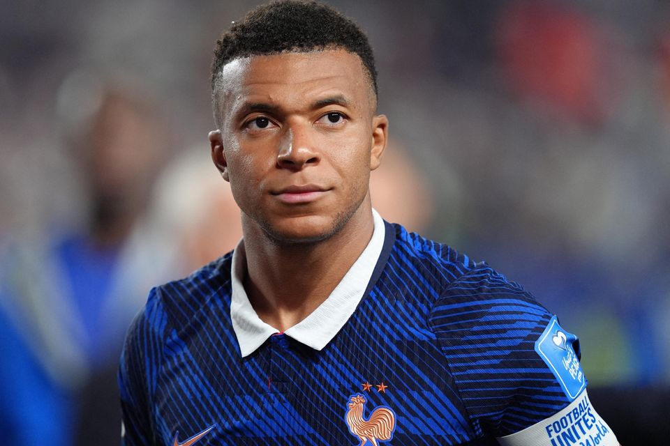 Kylian Mbappé, captain of Les Bleus.