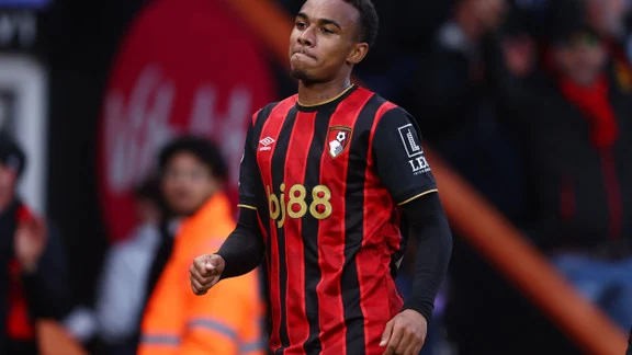 Eli Junior Kroupi in action for Bournemouth