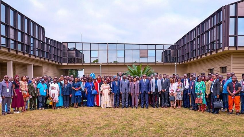 Mining operations in Gabon