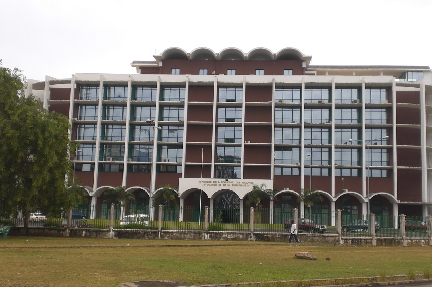 Gabon's Ministry of Economy headquarters