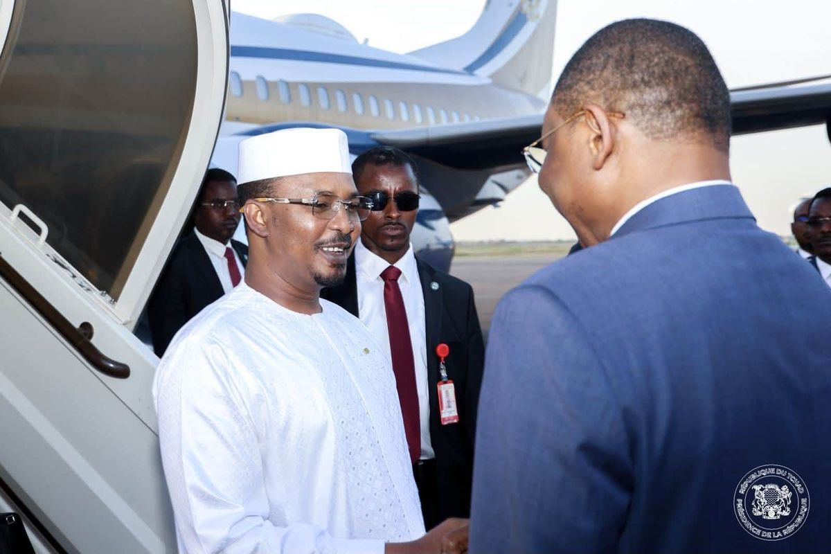 Chad president concludes UAE visit, returns to N'Djamena