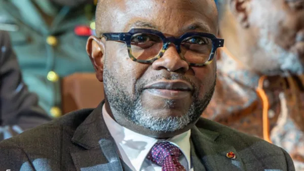 Portrait of Conrad Gbaguidi, tipped to become Benin’s Mediator of the Republic