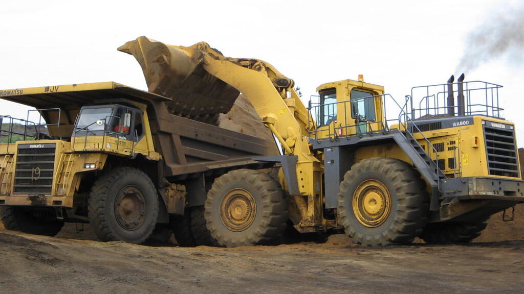 Manganese mining operation at Moanda by COMILOG, a subsidiary of French group Eramet. (operational image)