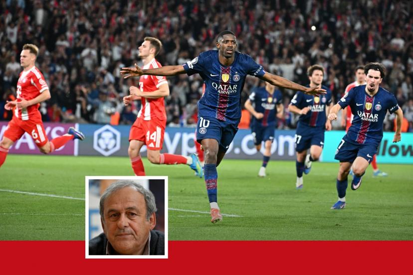 Michel Platini reflecting on the legendary PSG-Bayern clash