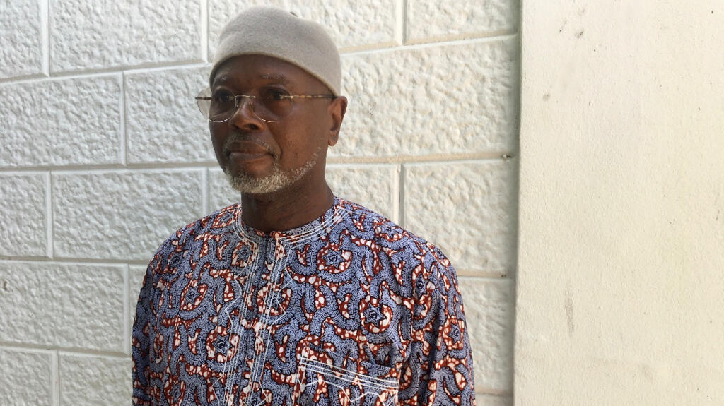 Senegalese human rights expert Alioune Tine, founder of Afrikajom Center
